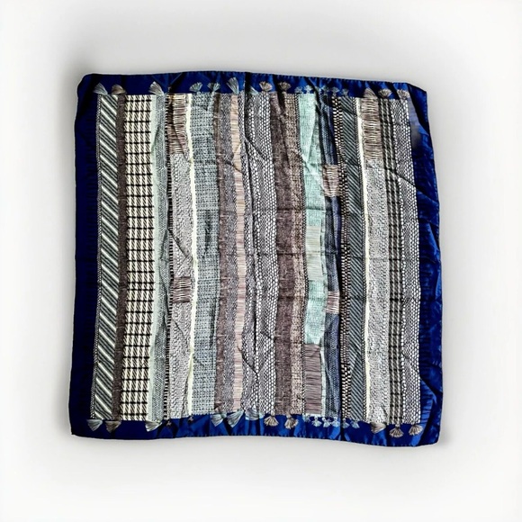 Inoui Toosh 100% Silk Printed Scarf New Large - Picture 1 of 5